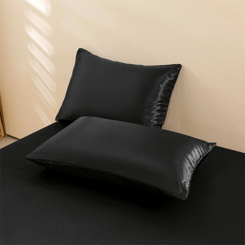 TER Satin Bed Sheets Bedding Set